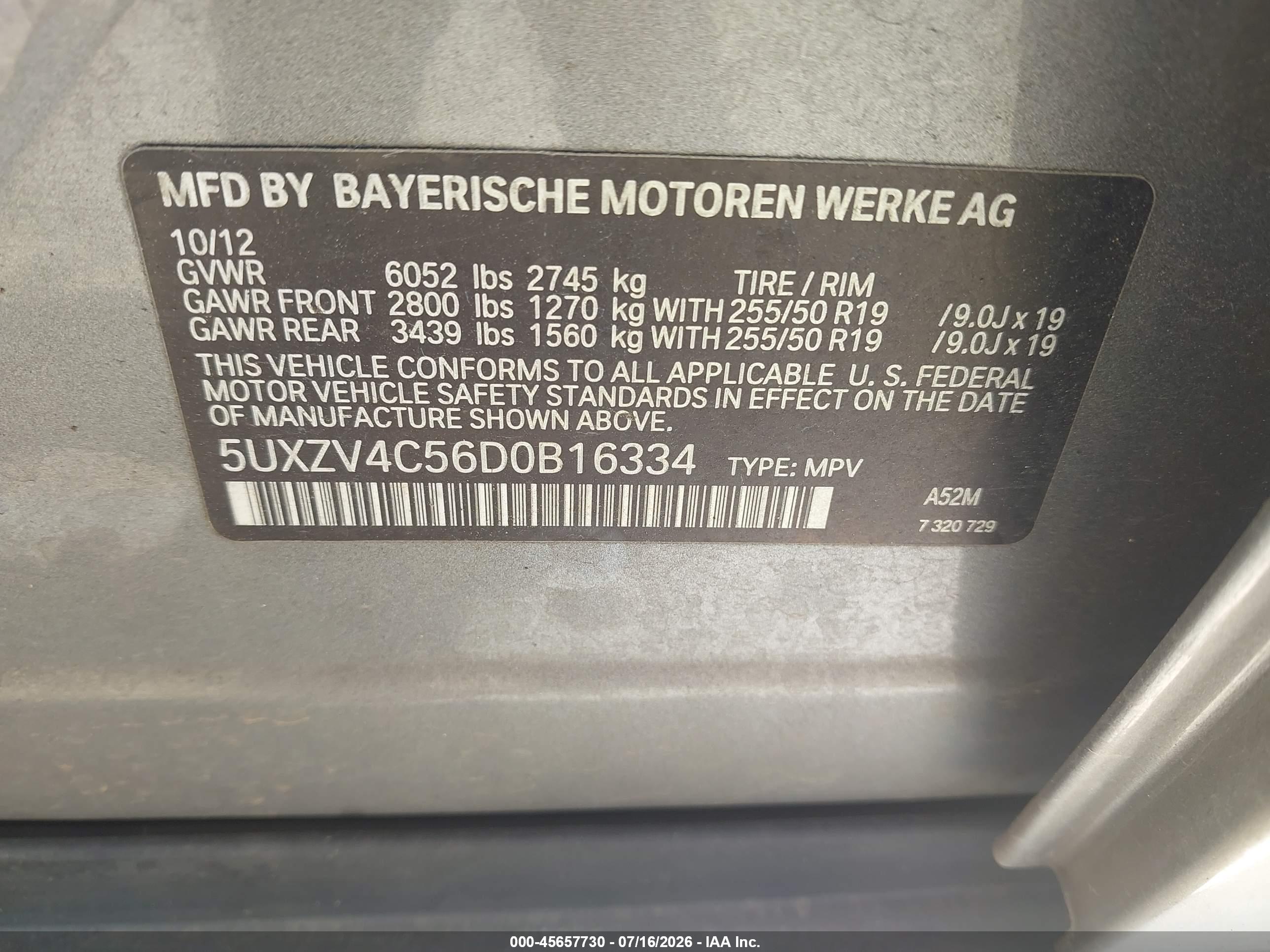2013 BMW X5