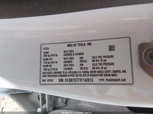 2026 TESLA MODEL 3
