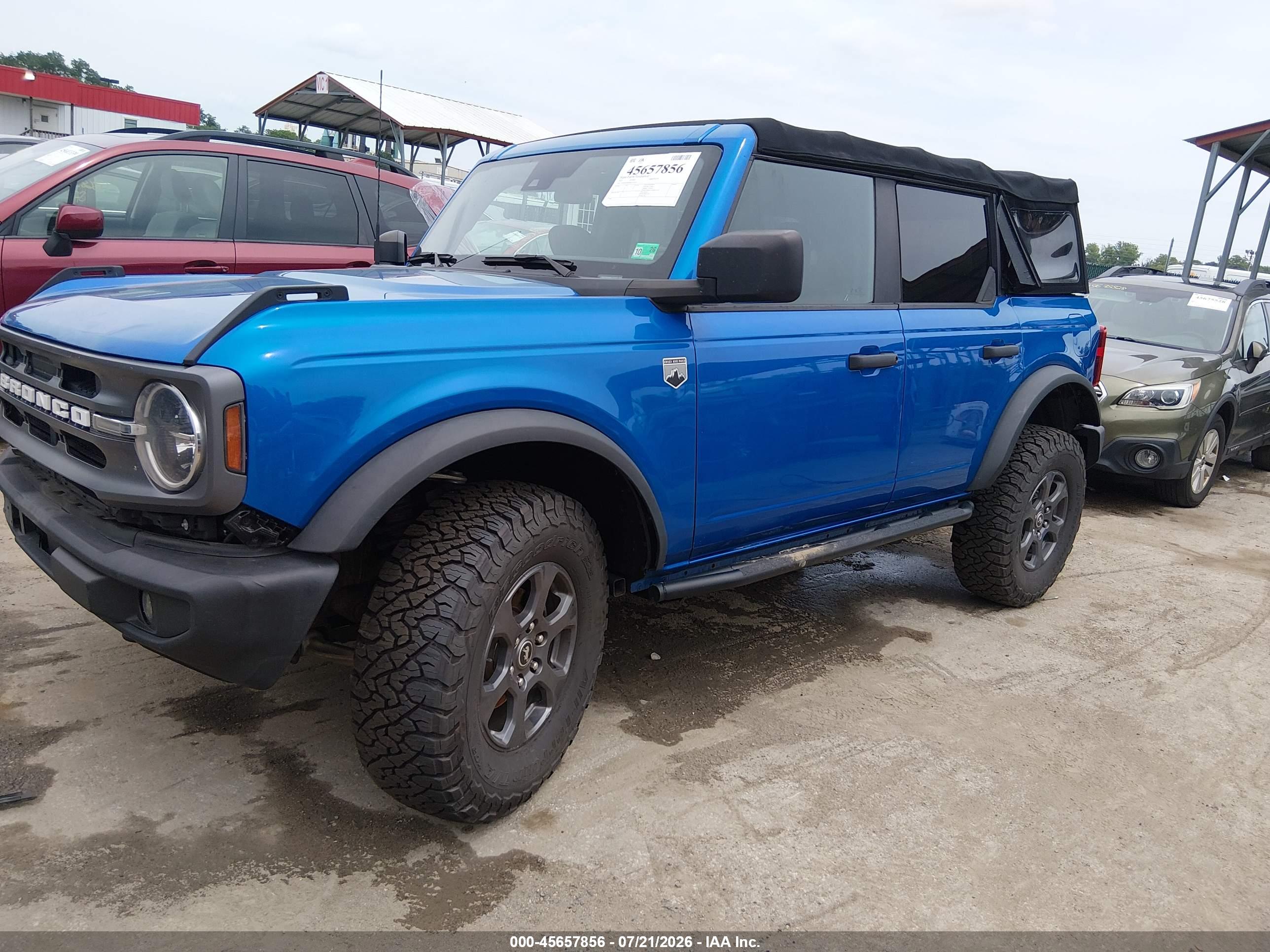 2021 FORD BRONCO BIG BEND — I2