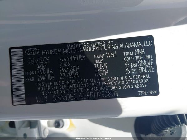 2023 HYUNDAI TUCSON LIMITED
