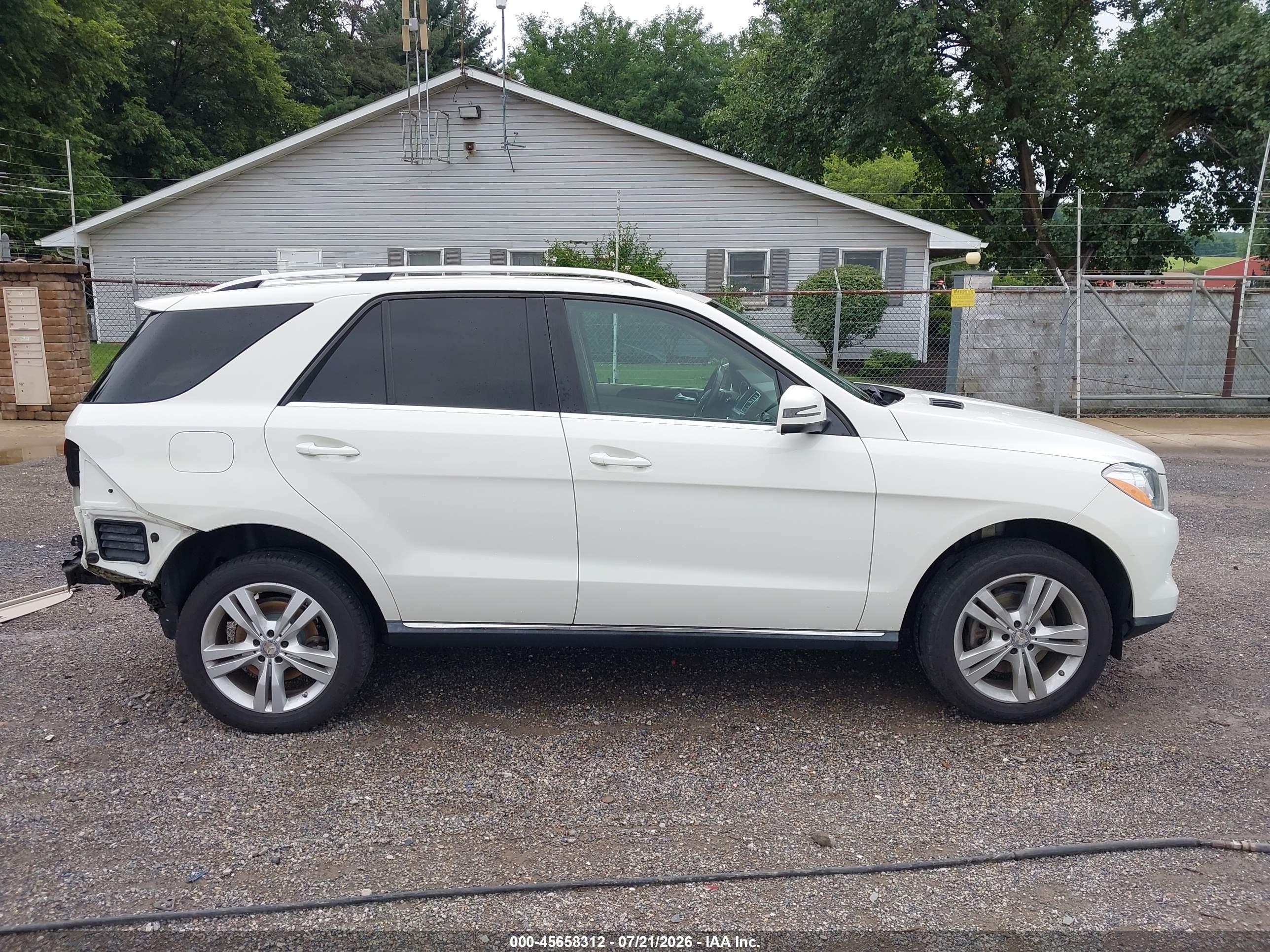 2013 MERCEDES-BENZ ML 350 4MATIC