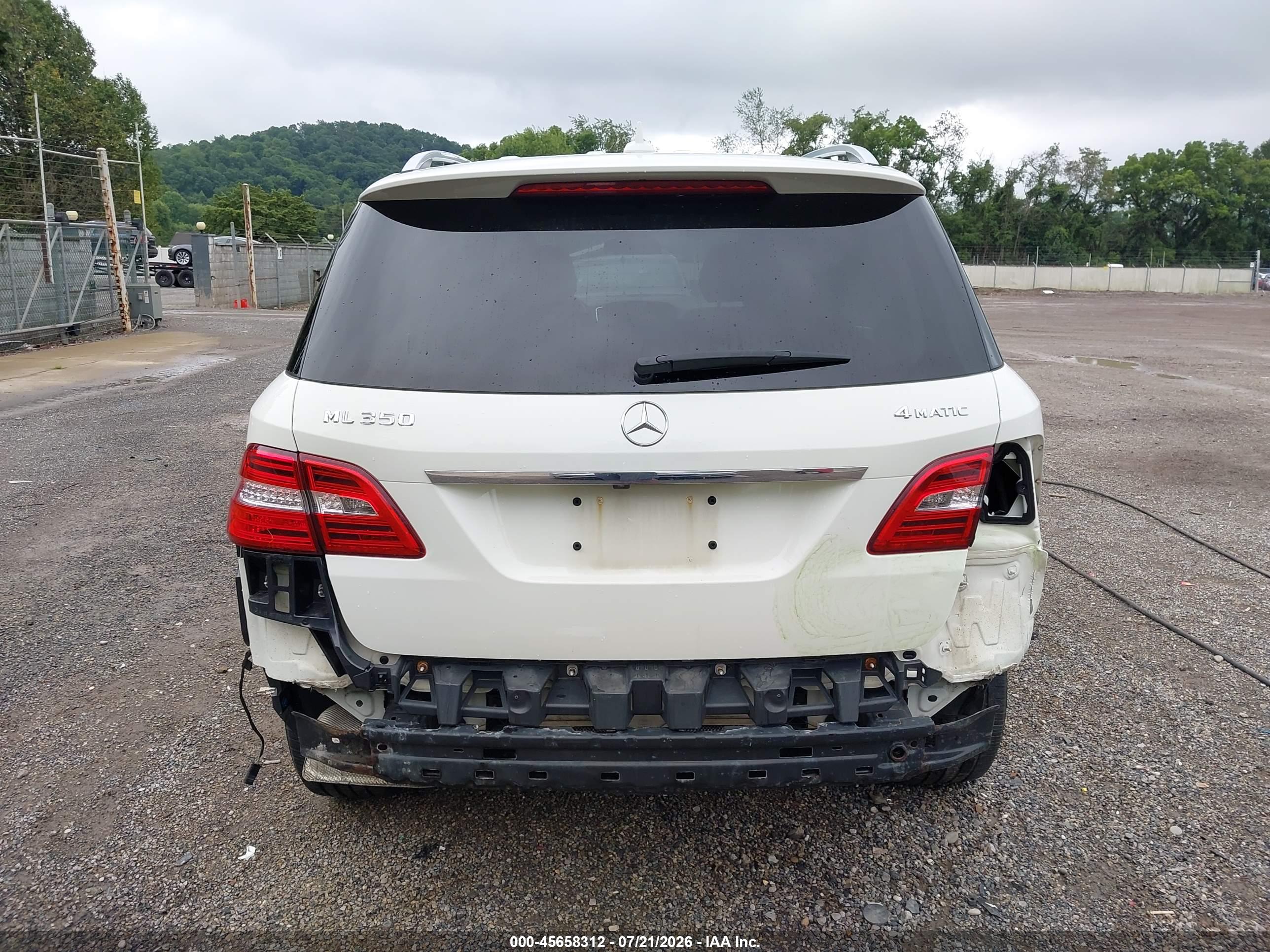 2013 MERCEDES-BENZ ML 350 4MATIC