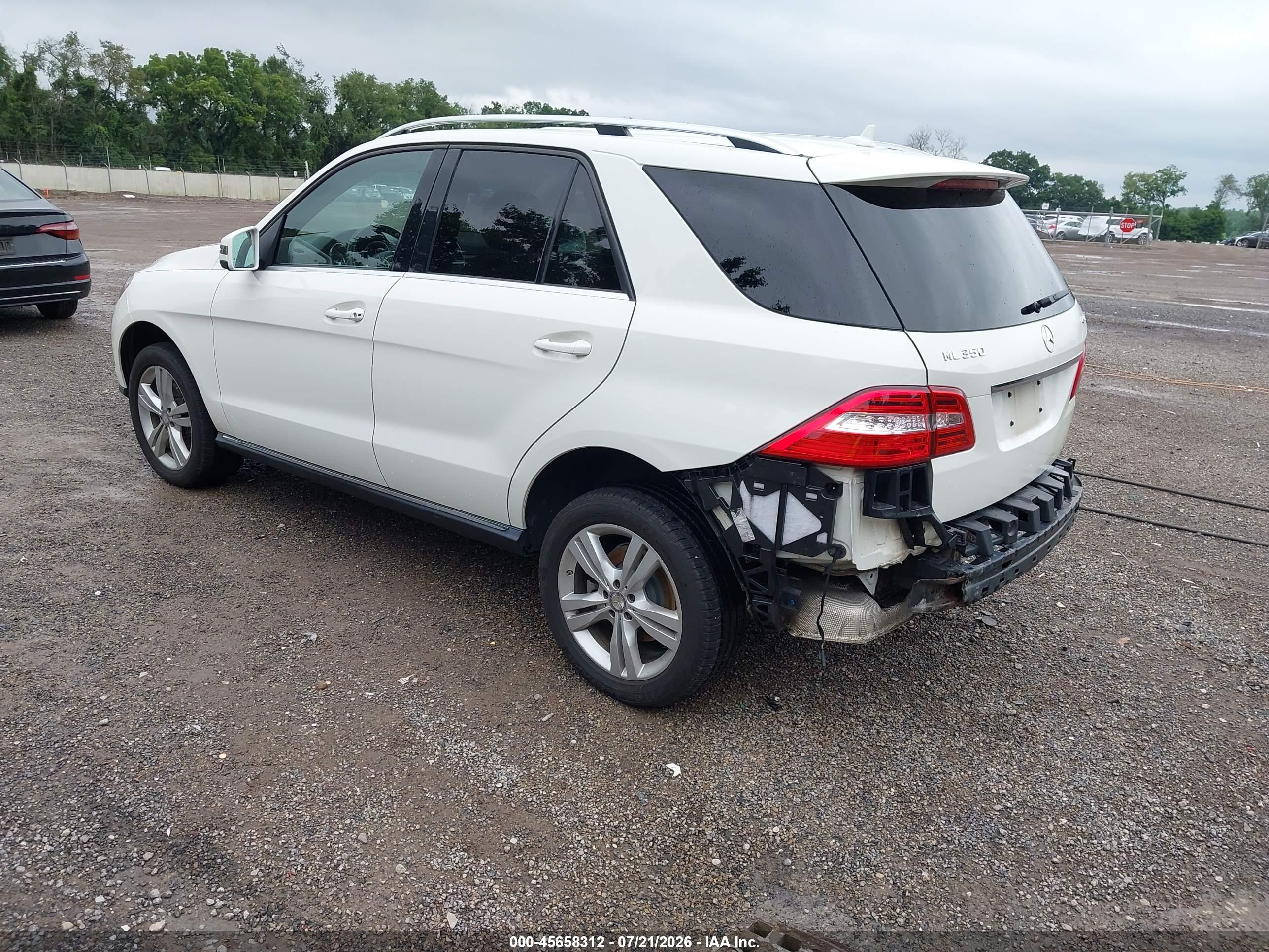 2013 MERCEDES-BENZ ML 350 4MATIC