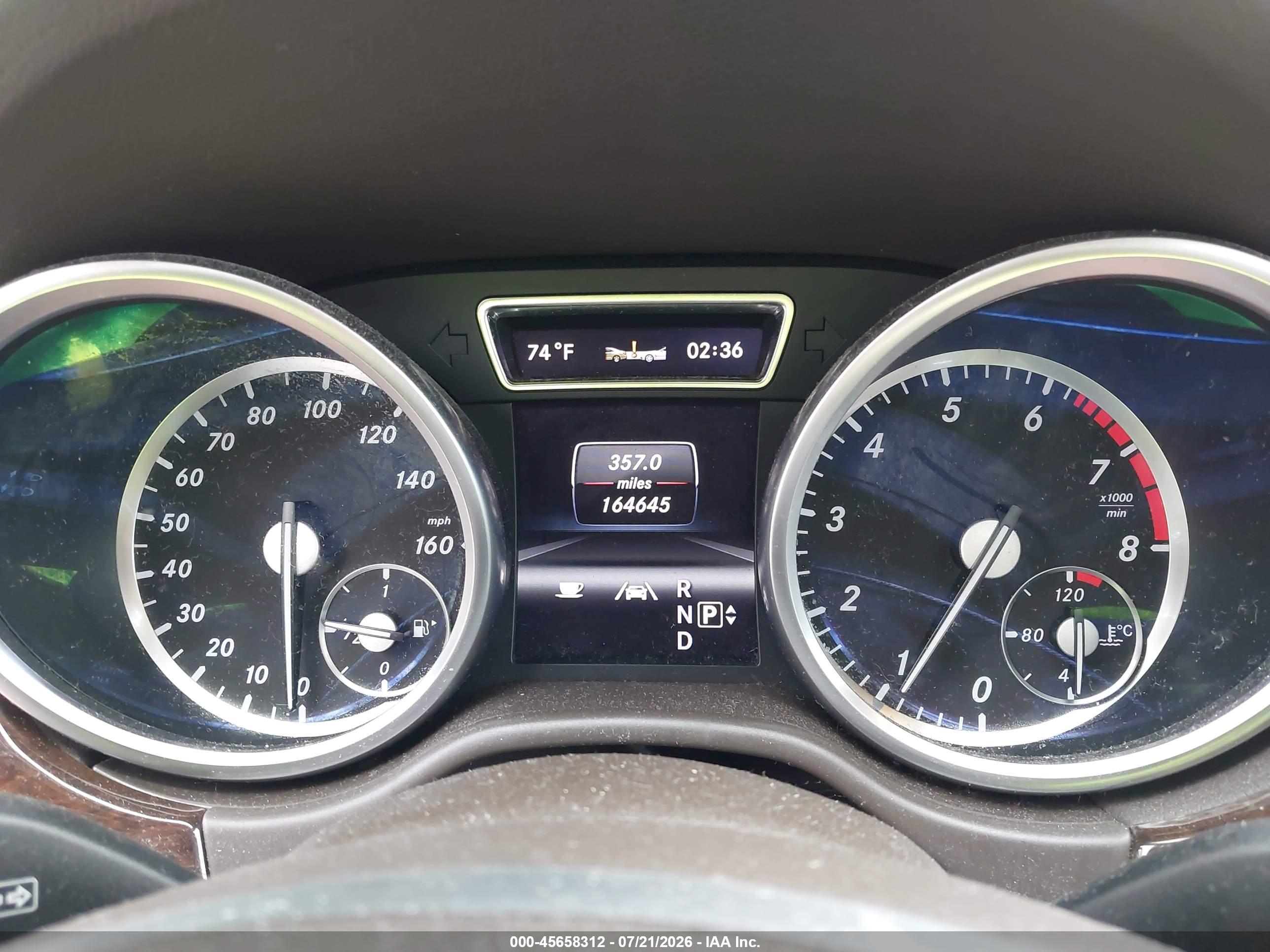 2013 MERCEDES-BENZ ML 350 4MATIC