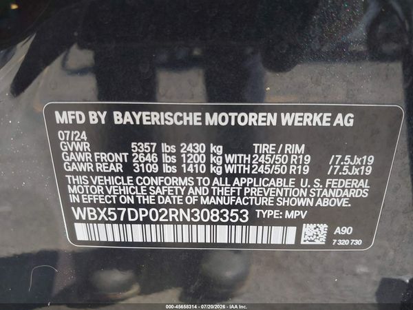 2024 BMW X3 XDRIVE30I