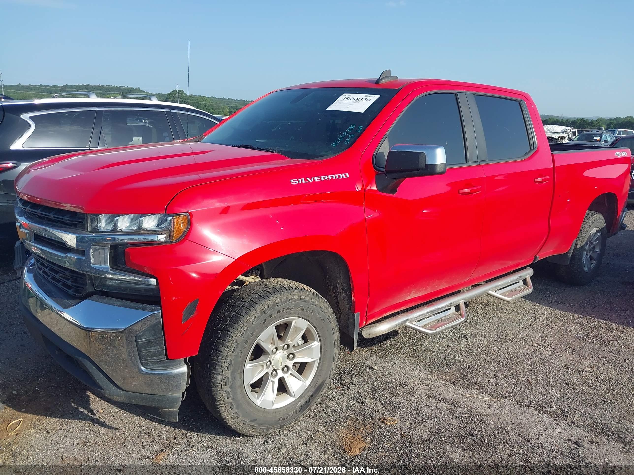 2019 CHEVROLET SILVERADO 1500 LT — I2