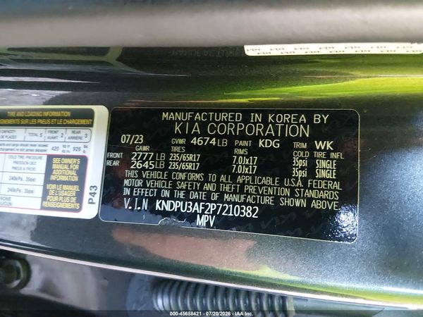 2023 KIA SPORTAGE LX