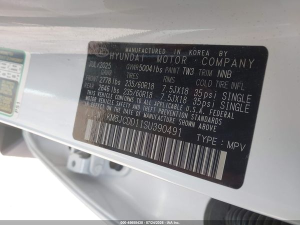 2025 HYUNDAI TUCSON HYBRID SEL CONVENIENCE