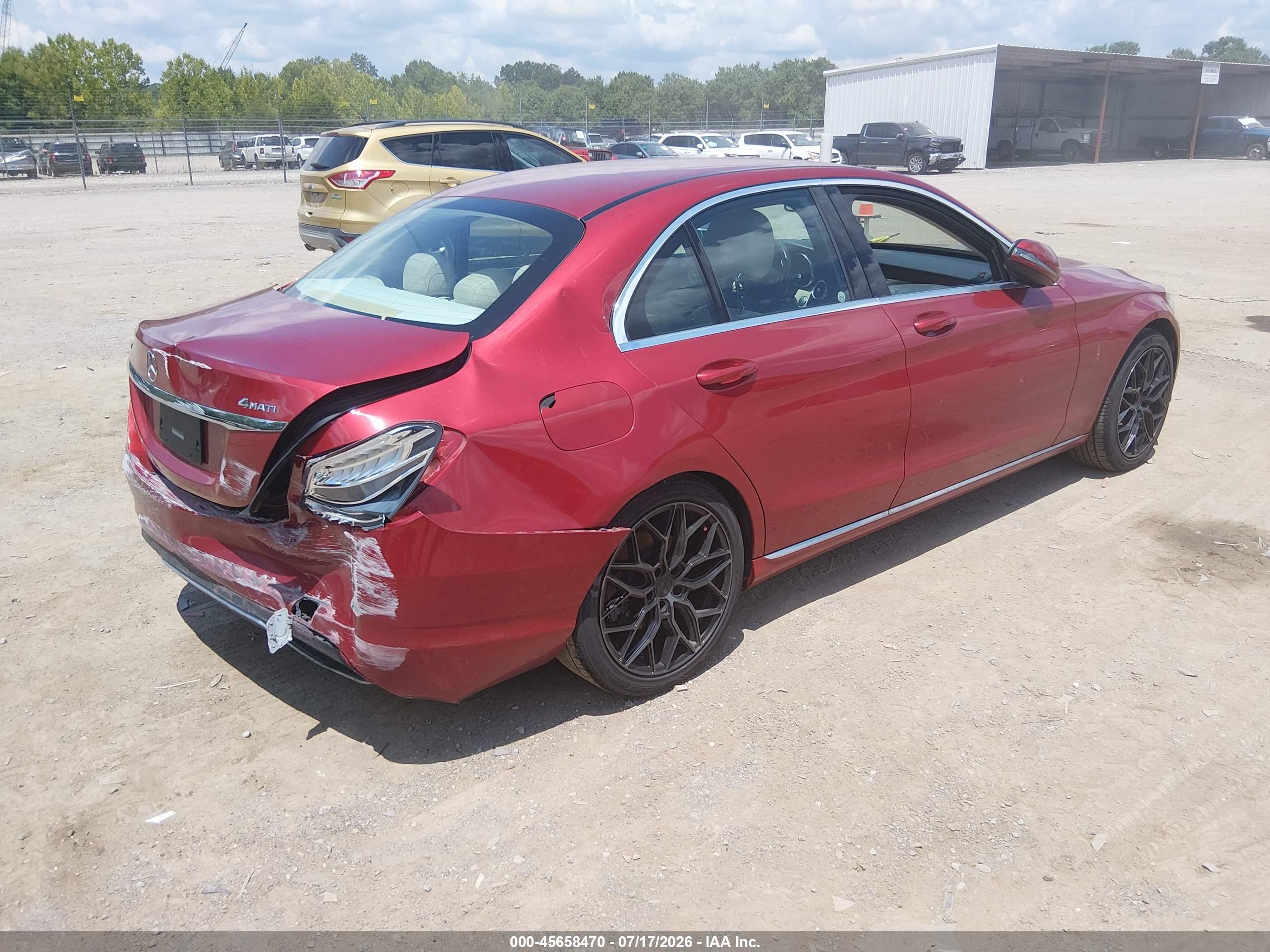 2016 MERCEDES-BENZ C 300 4MATIC