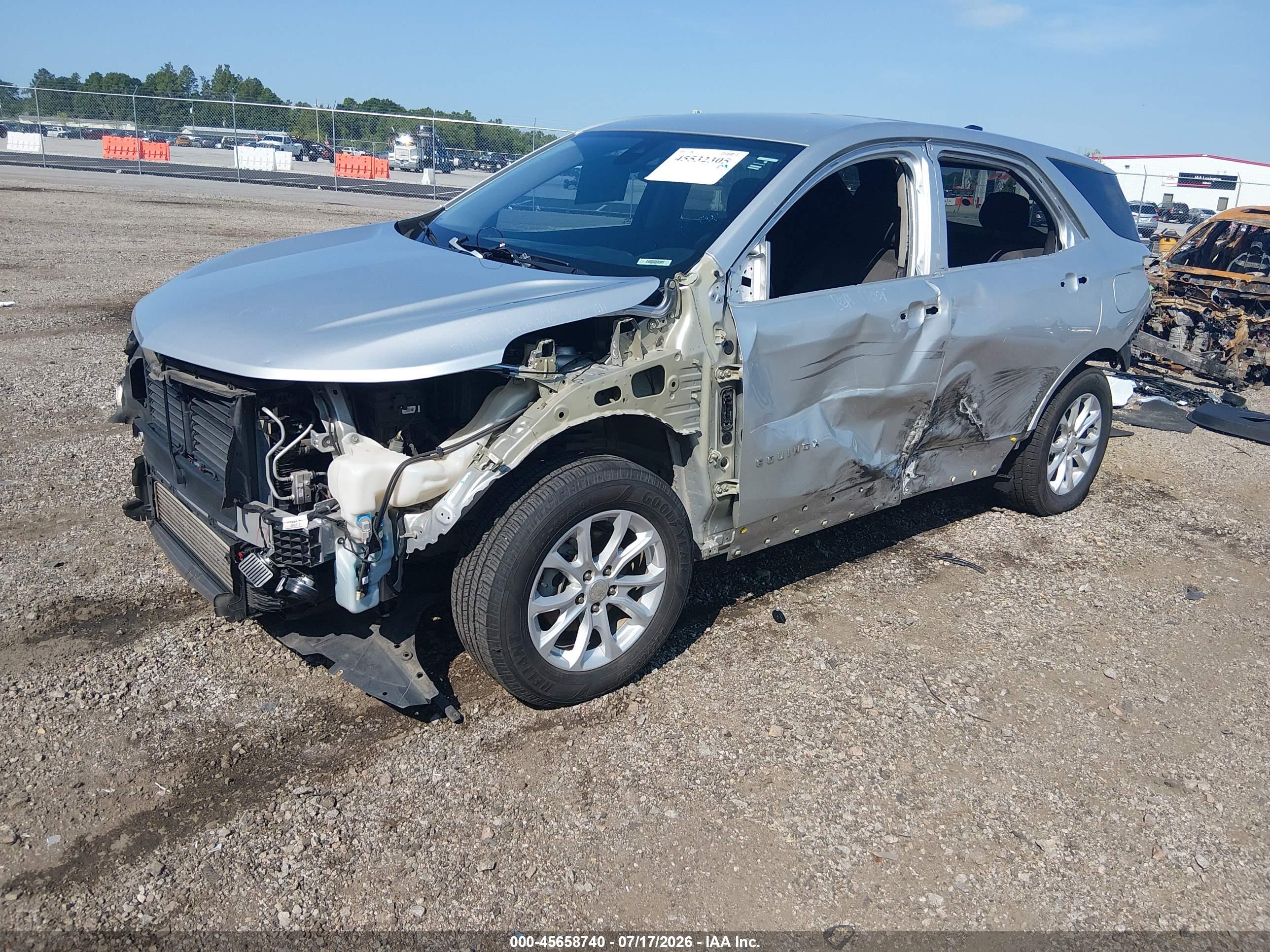 2021 CHEVROLET EQUINOX FWD LT — I2