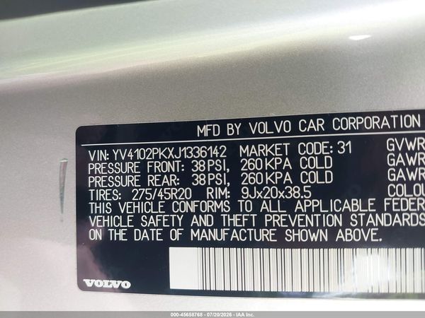 2018 VOLVO XC90 T5 MOMENTUM