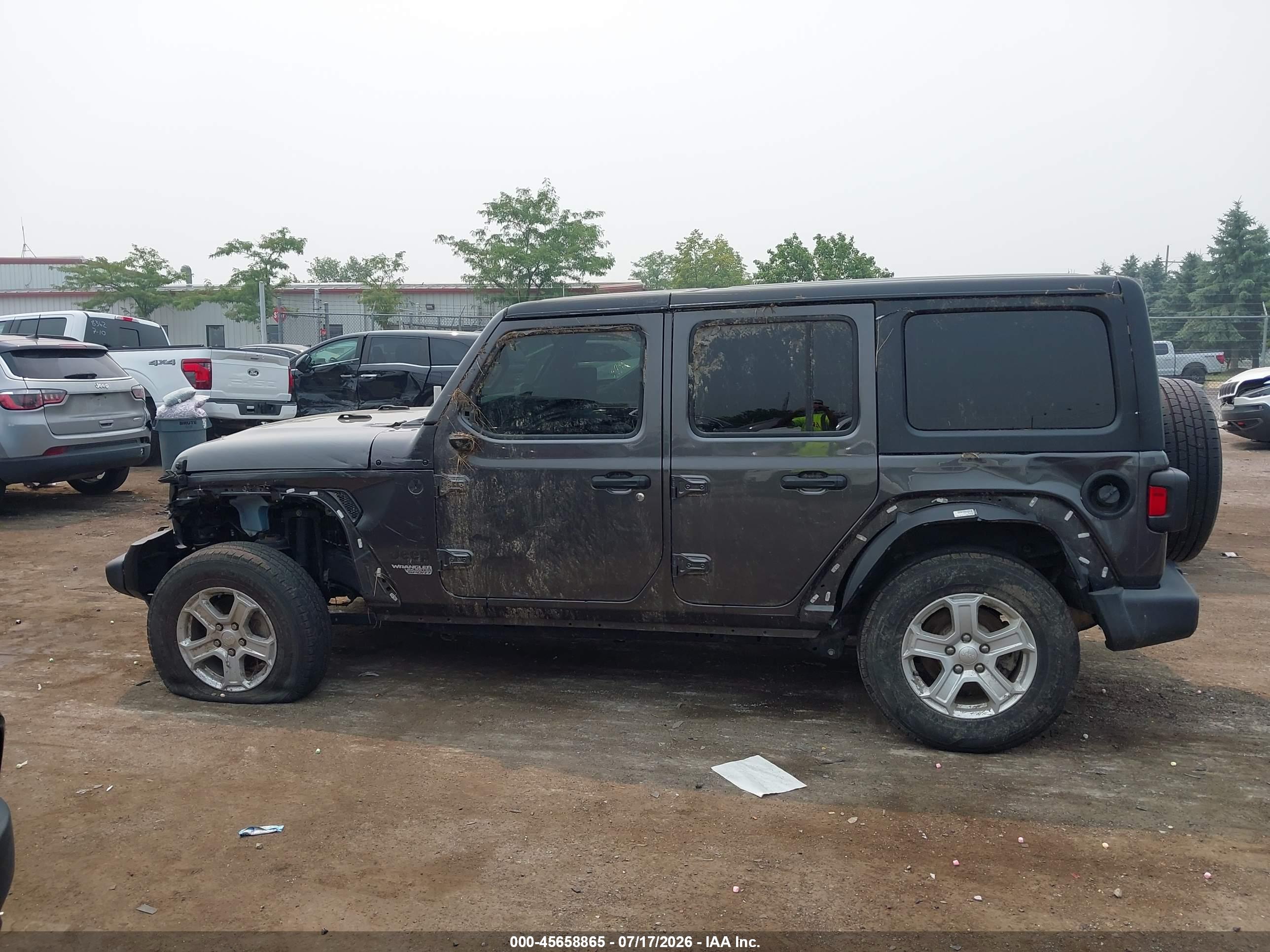 2021 JEEP WRANGLER UNLIMITED SPORT S 4X4