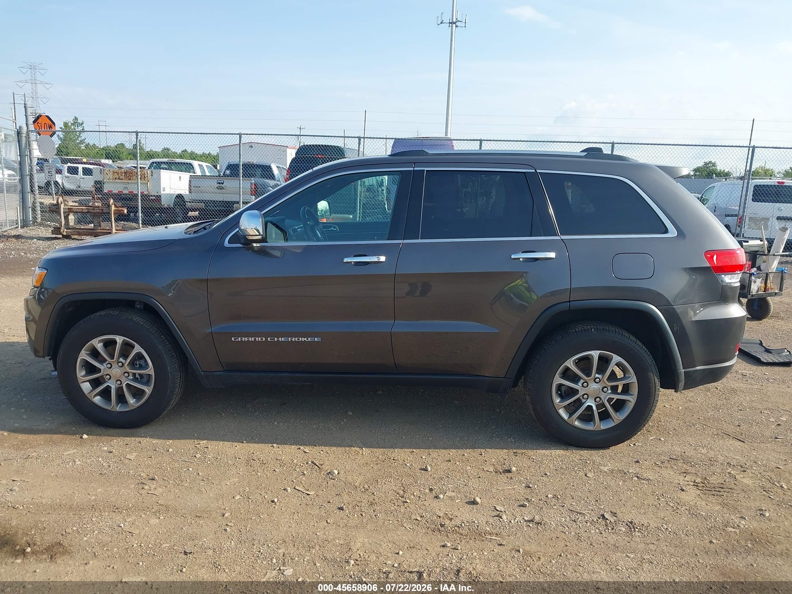 2016 JEEP GRAND CHEROKEE LIMITED