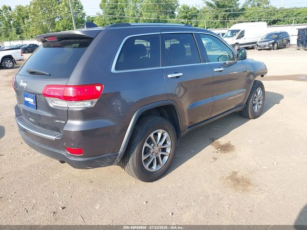 2016 JEEP GRAND CHEROKEE LIMITED