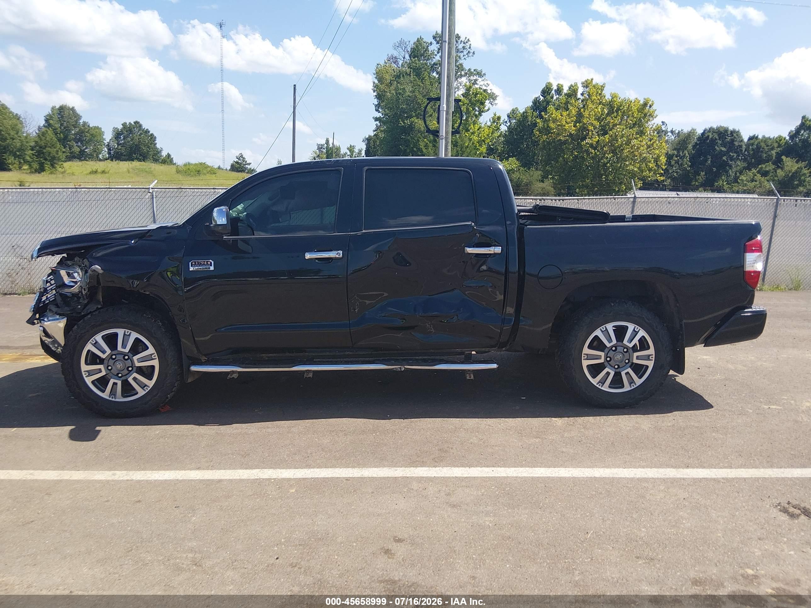 2019 TOYOTA TUNDRA 1794 5.7L V8