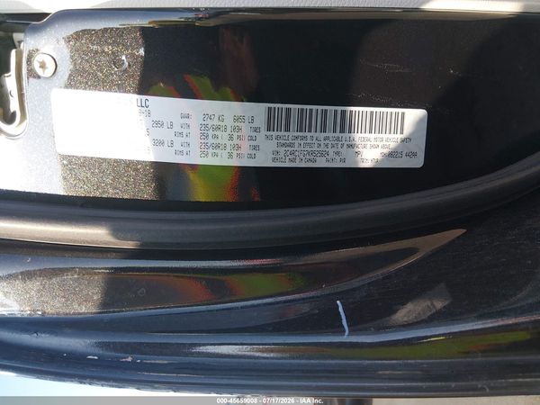 2019 CHRYSLER PACIFICA TOURING PLUS