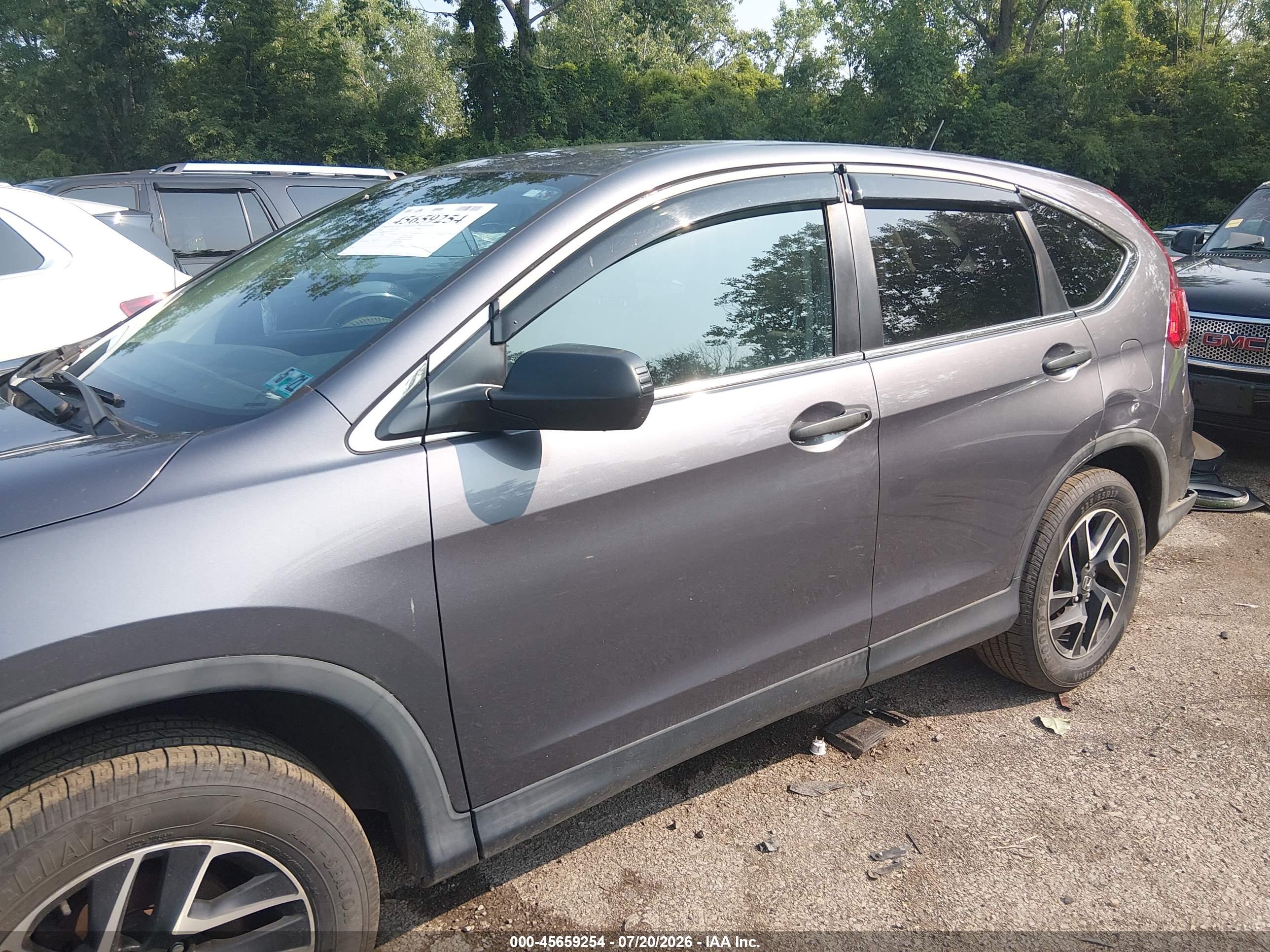 2016 HONDA CR-V SE