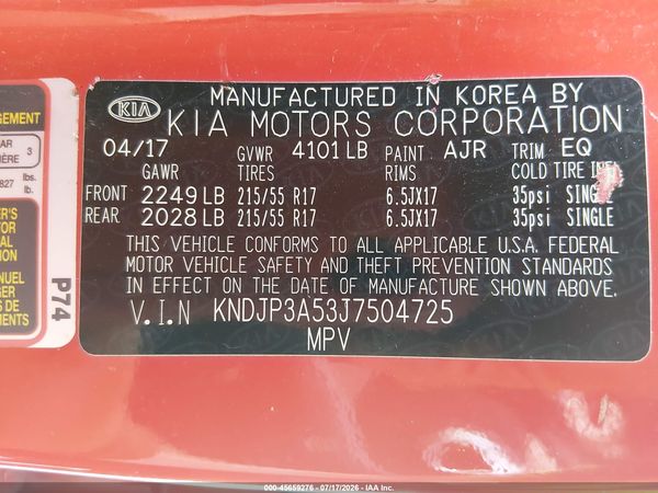 2018 KIA SOUL +