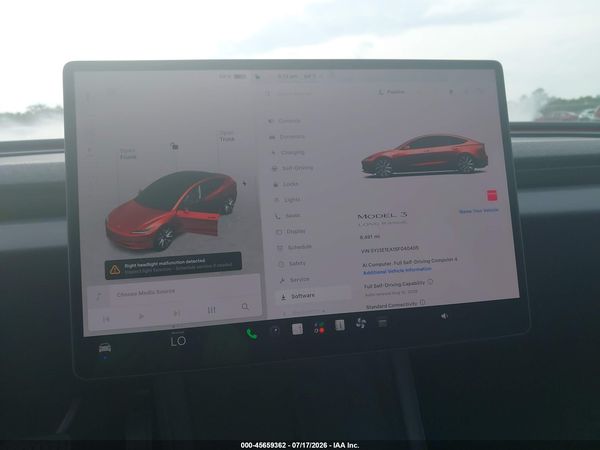 2025 TESLA MODEL 3