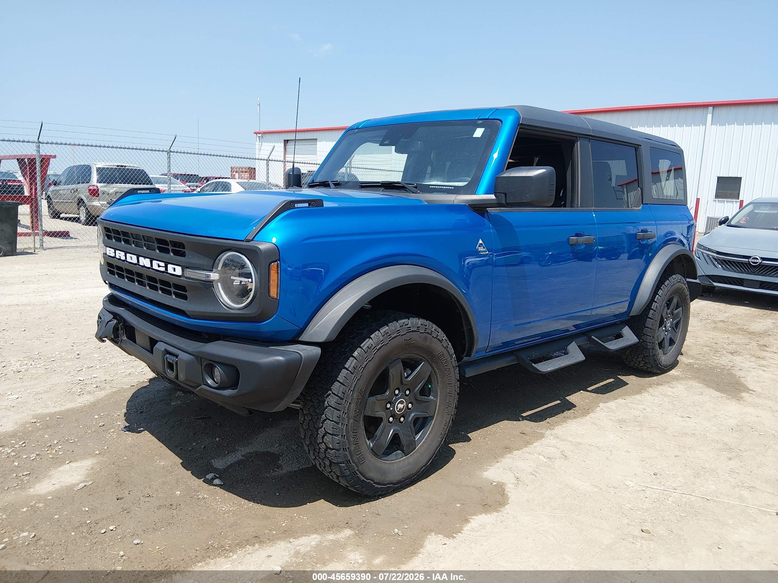 2024 FORD BRONCO BLACK DIAMOND — I2