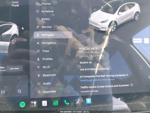 2020 TESLA MODEL Y