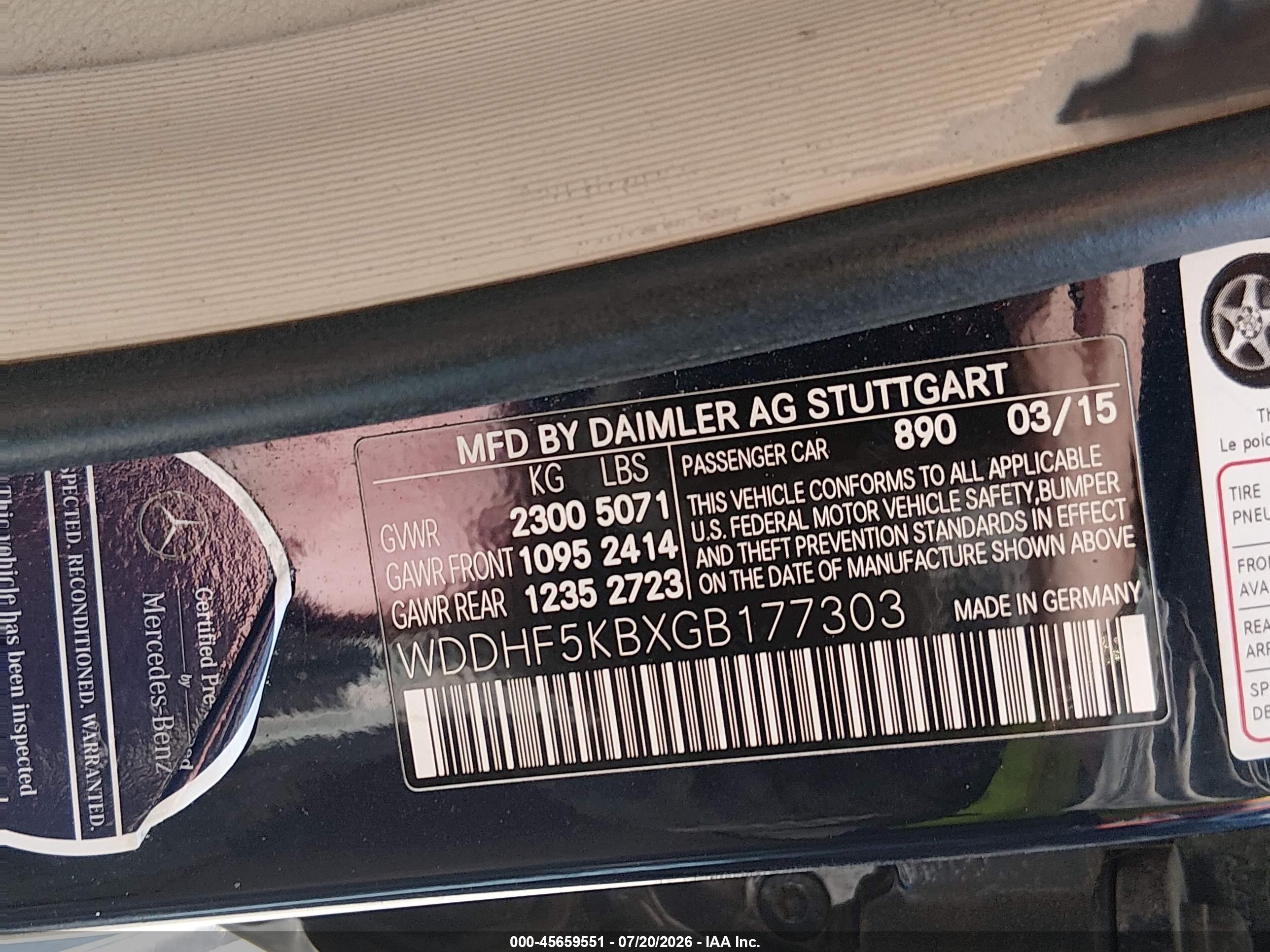 2016 MERCEDES-BENZ E 350 E350