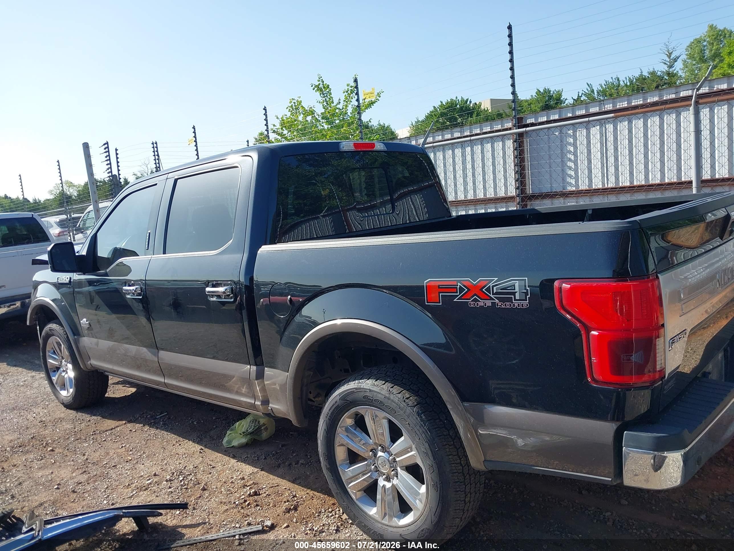 2018 FORD F-150 KING RANCH