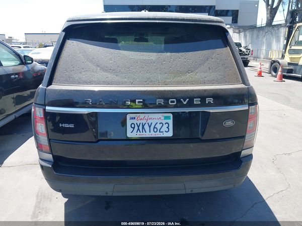2014 LAND ROVER RANGE ROVER 3.0L V6 SUPERCHARGED HSE