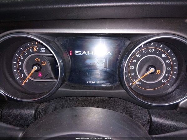 2018 JEEP WRANGLER UNLIMITED SAHARA 4X4