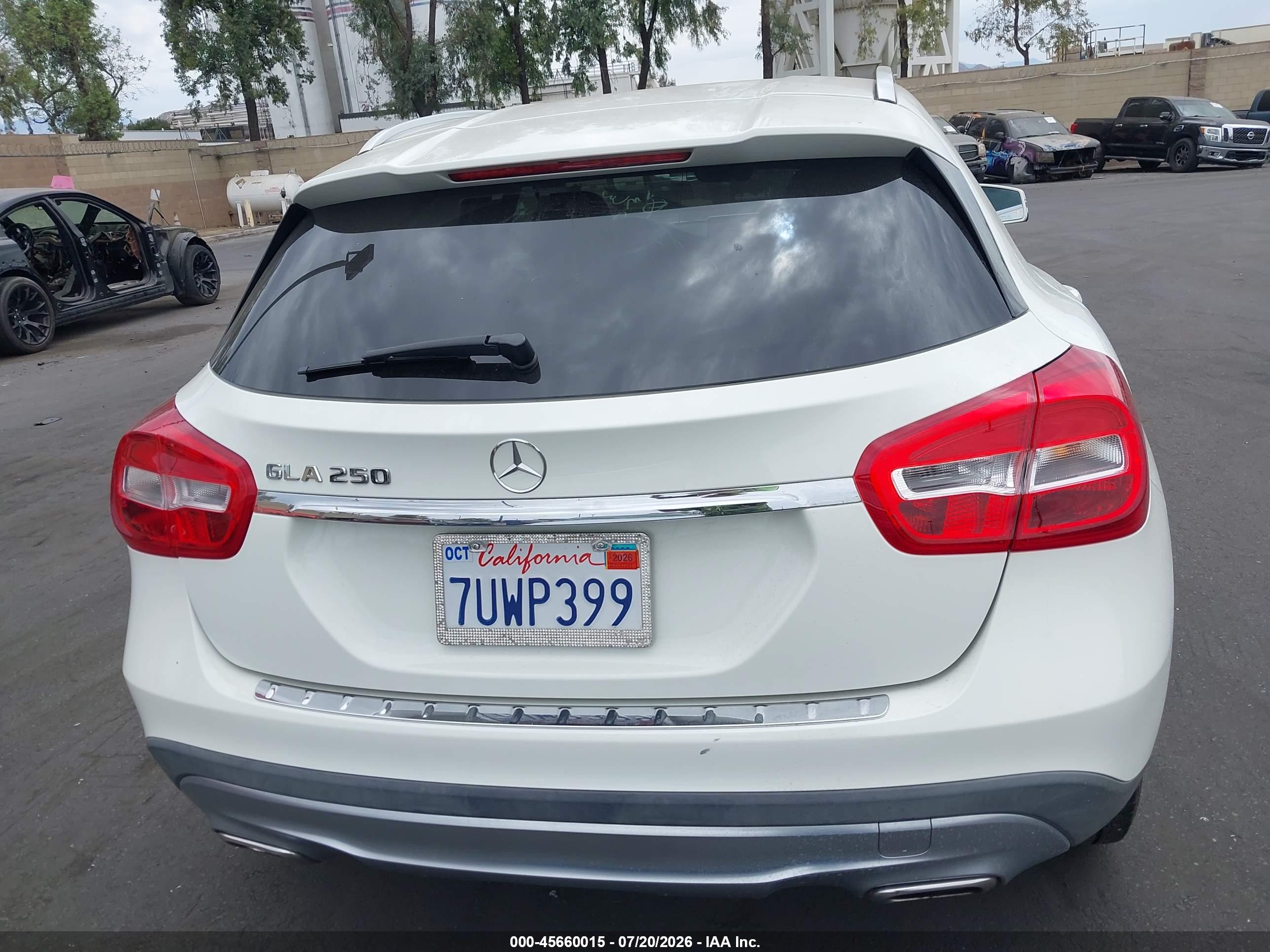 2017 MERCEDES-BENZ GLA 250 GLA250