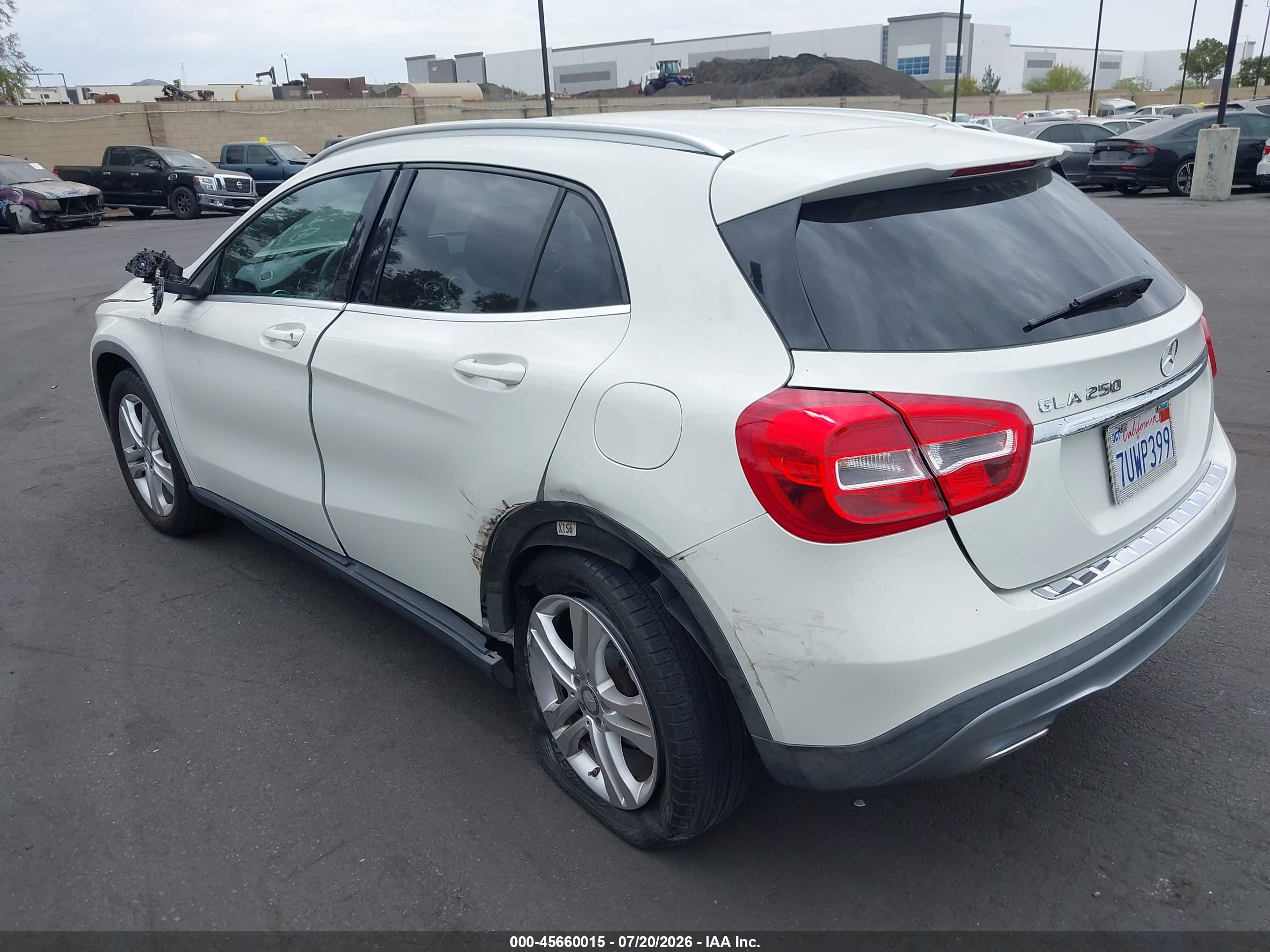 2017 MERCEDES-BENZ GLA 250 GLA250