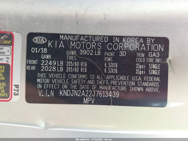 2018 KIA SOUL Base