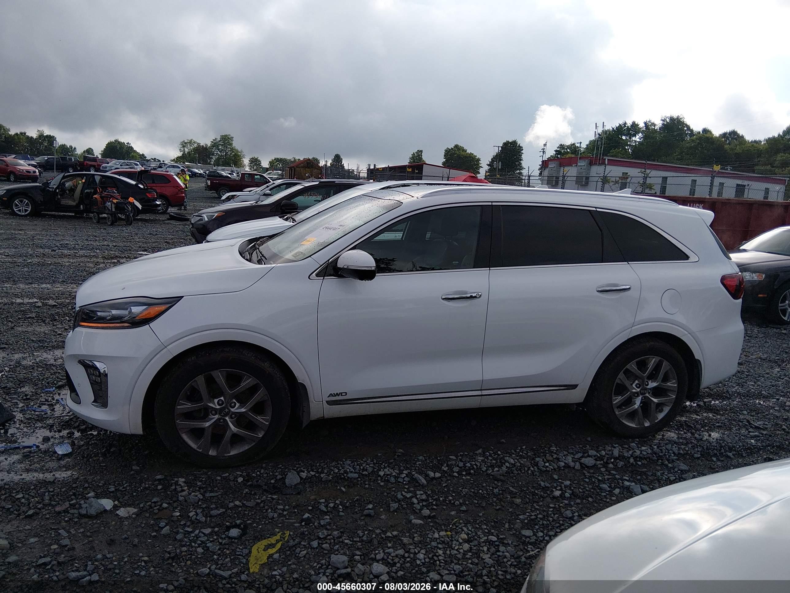 2019 KIA SORENTO 3.3L SXL