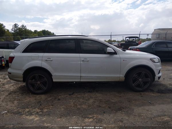 2015 AUDI Q7 3.0T S LINE PRESTIGE