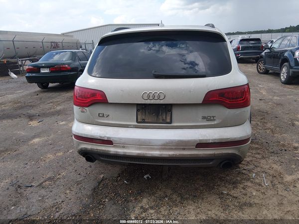 2015 AUDI Q7 3.0T S LINE PRESTIGE