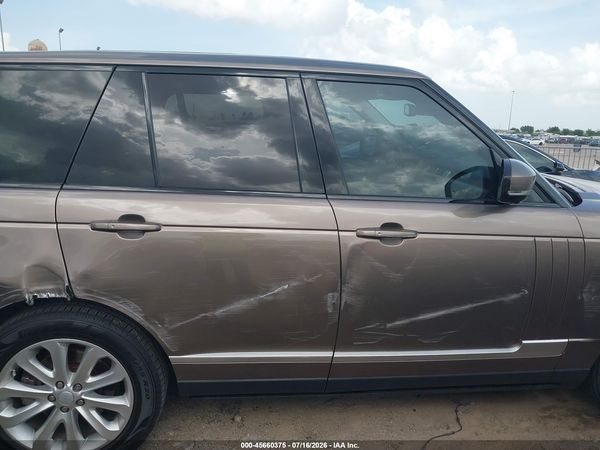 2015 LAND ROVER RANGE ROVER 3.0L V6 SUPERCHARGED HSE