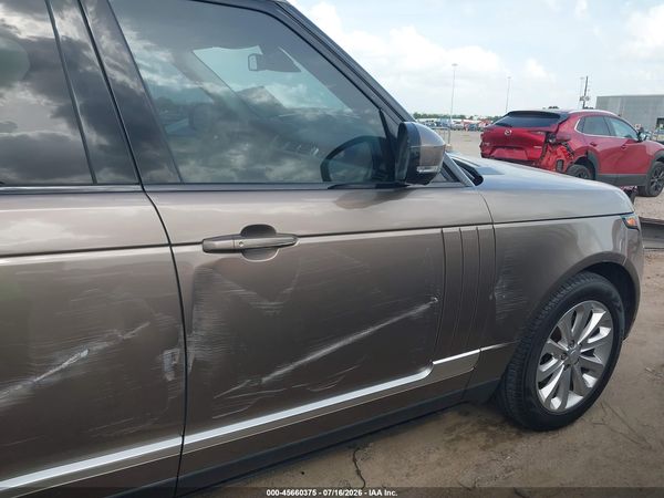 2015 LAND ROVER RANGE ROVER 3.0L V6 SUPERCHARGED HSE
