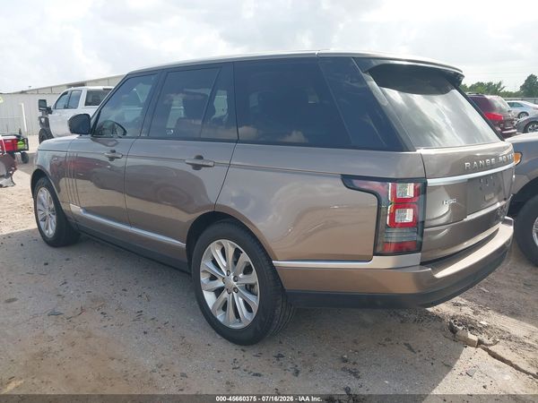 2015 LAND ROVER RANGE ROVER 3.0L V6 SUPERCHARGED HSE