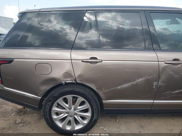 2015 LAND ROVER RANGE ROVER 3.0L V6 SUPERCHARGED HSE