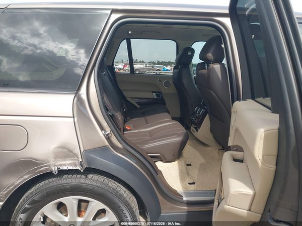 2015 LAND ROVER RANGE ROVER 3.0L V6 SUPERCHARGED HSE