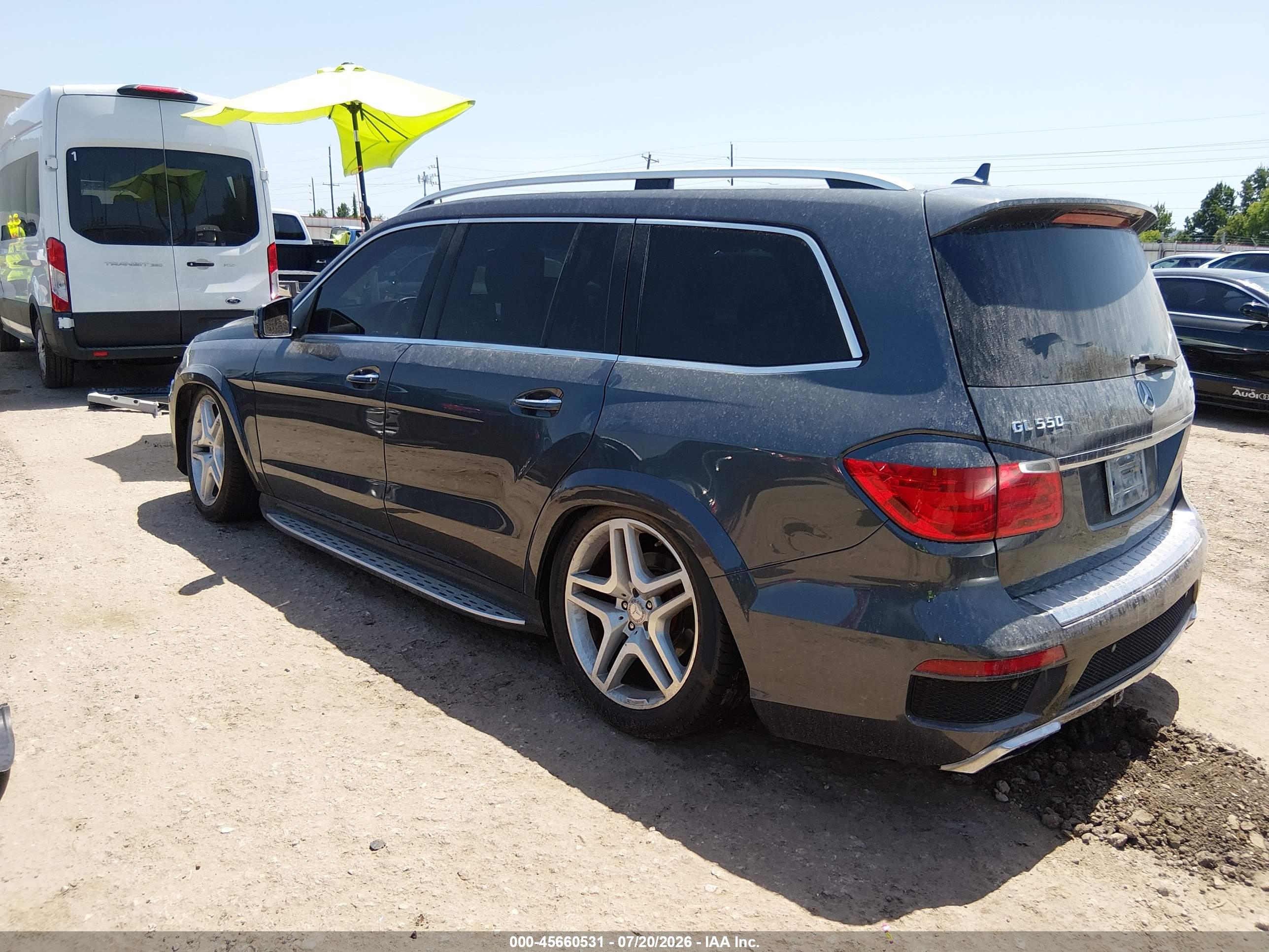 2013 MERCEDES-BENZ GL 550 4MATIC
