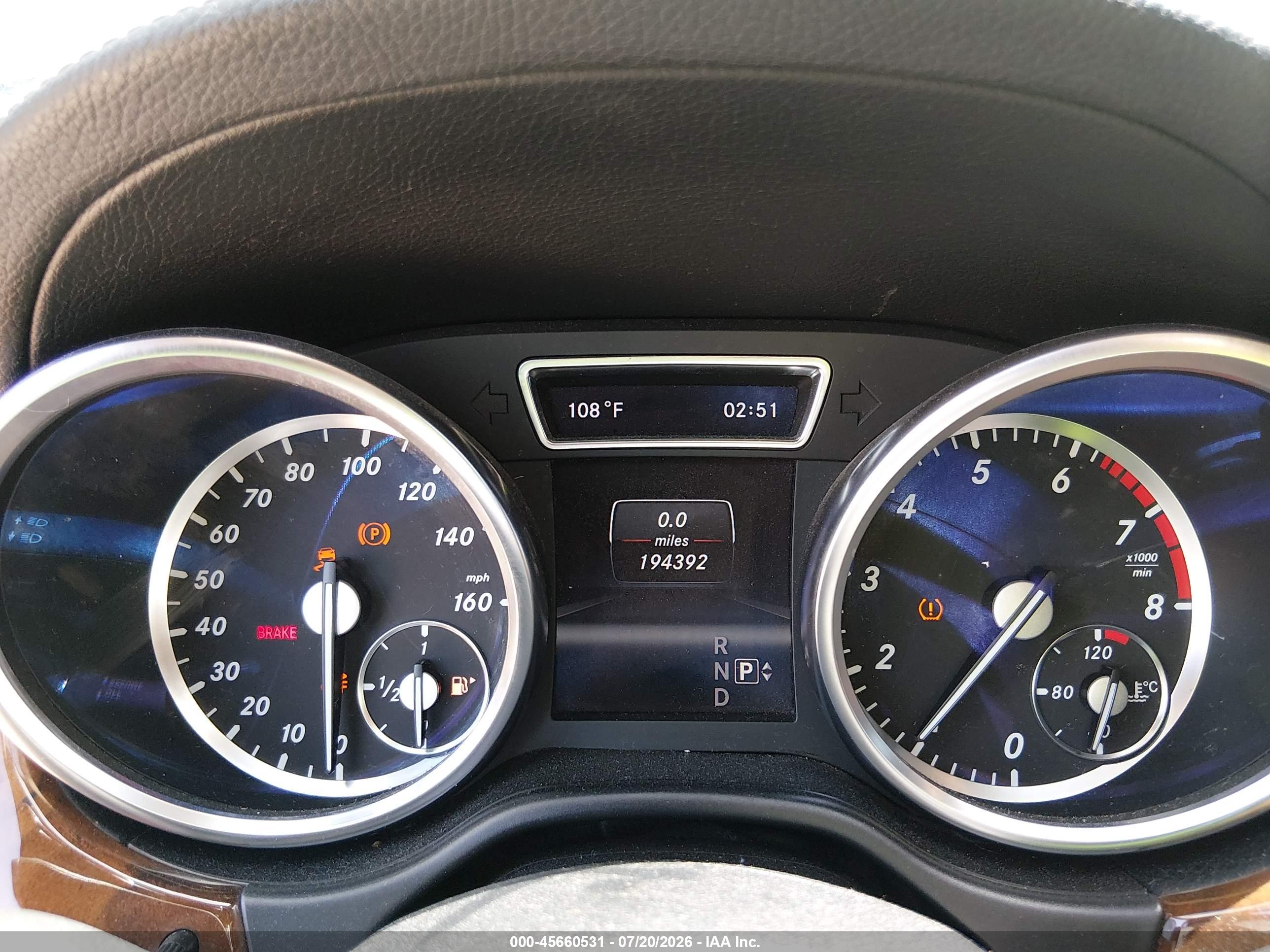 2013 MERCEDES-BENZ GL 550 4MATIC