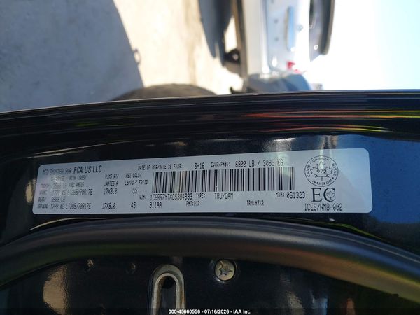 2016 RAM 1500 REBEL