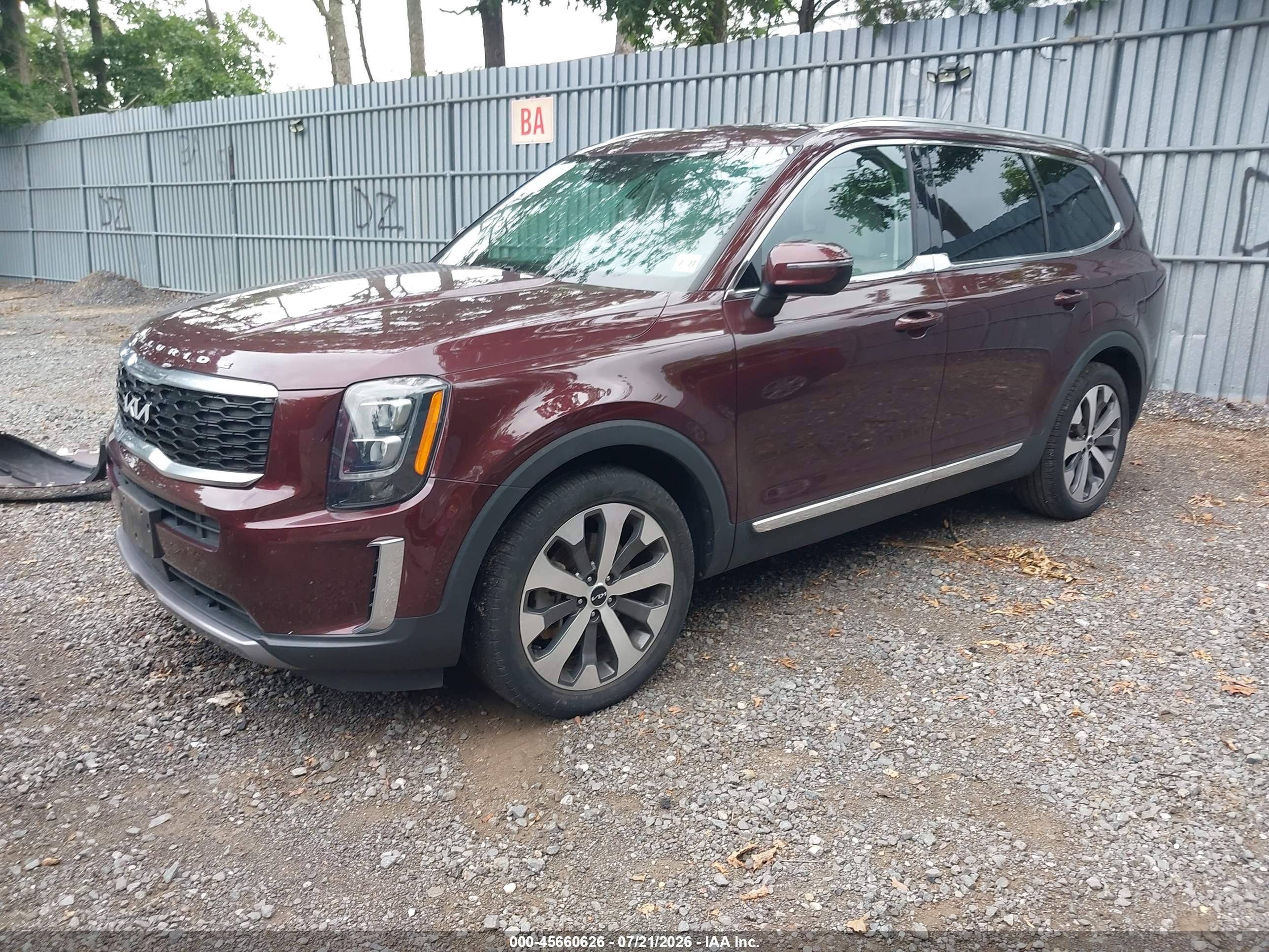 2022 KIA TELLURIDE EX