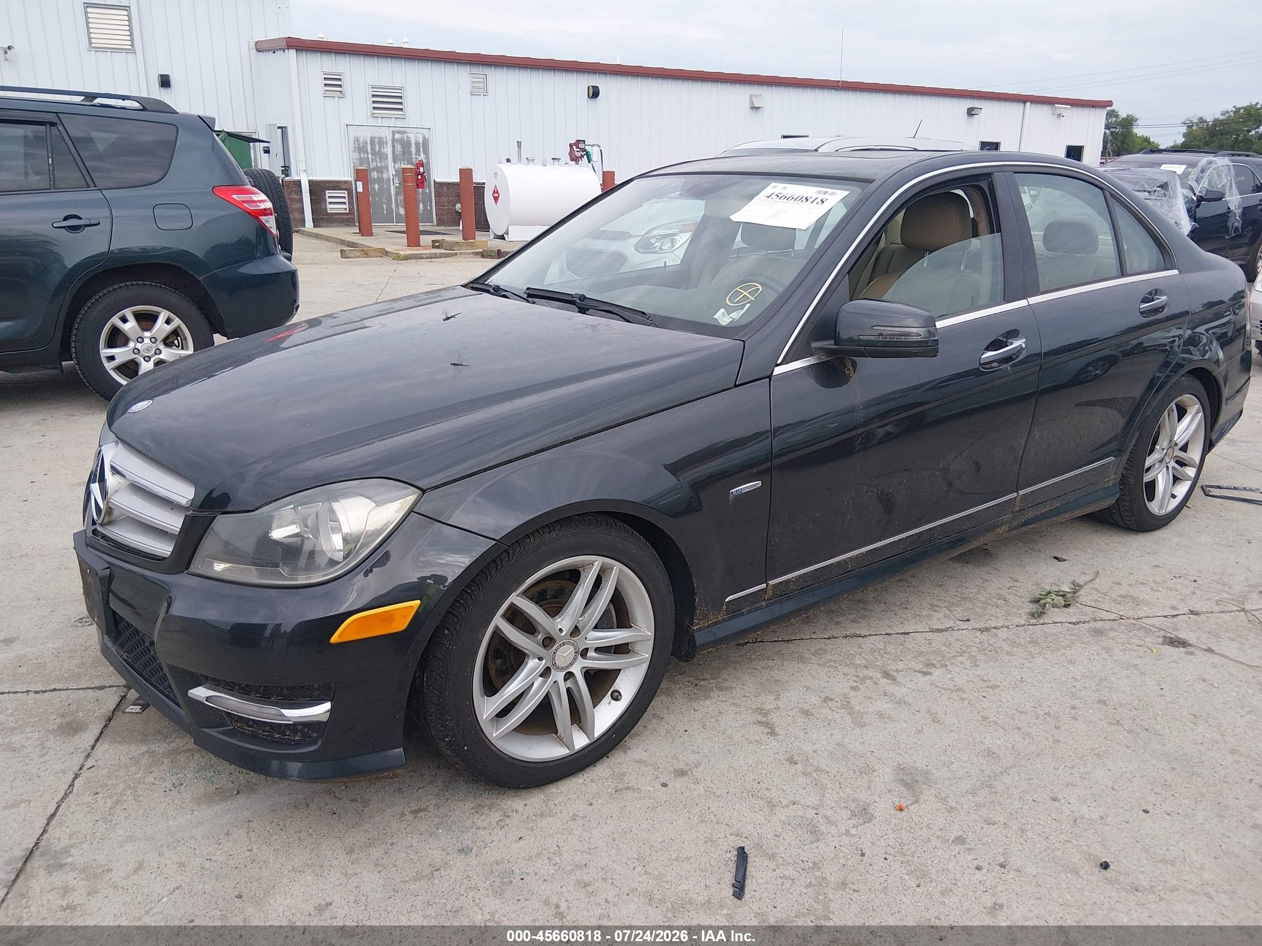 2012 MERCEDES-BENZ C 250 SPORT
