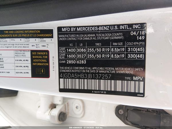 2018 MERCEDES-BENZ GLE 350 4MATIC