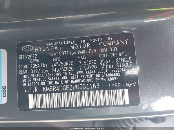 2023 HYUNDAI PALISADE SEL