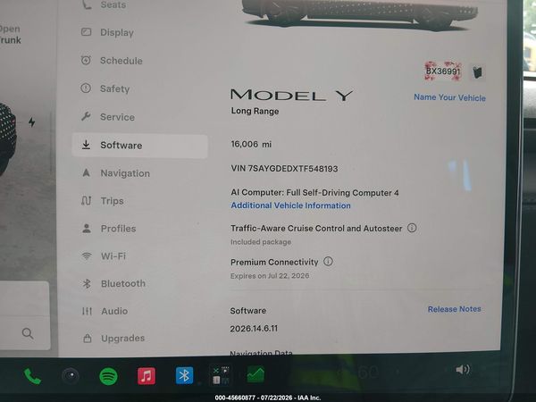 2026 TESLA MODEL Y