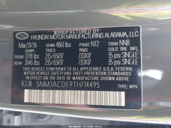 2026 HYUNDAI TUCSON SE