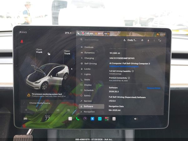 2021 TESLA MODEL Y